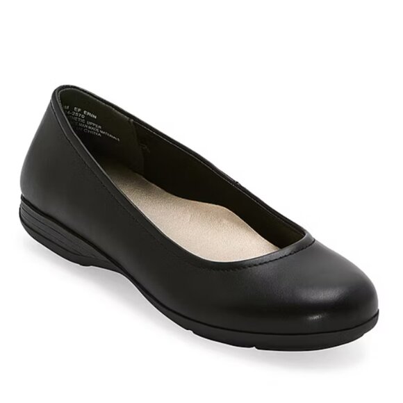 NiB East 5th Women's Erin Round Toe Ballet Flats Black Size 8.5 M $70 RY1427 - Picture 1 of 4